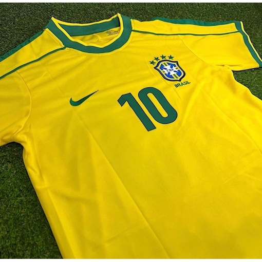 Picture of Brazil 1998 Home Rivaldo