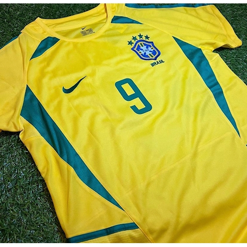 Picture of Brazil 2002 Home Ronaldo