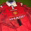 Picture of Manchester United 96/97 Home Beckham Long-sleeve