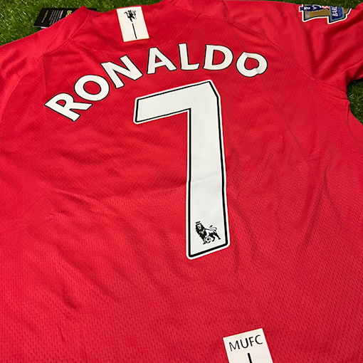 Picture of Manchester United 07/08 Home C. Ronaldo