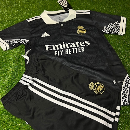 Picture of Real Madrid Chinese Dragon Black Kids