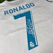 Picture of Real Madrid 17/18 Home Final Ronaldo Signature Long Sleeve