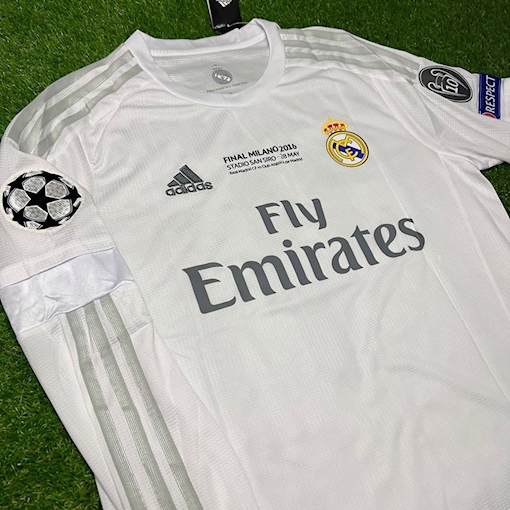 Picture of Real Madrid 15/16 Home Final Ramos Long Sleeve