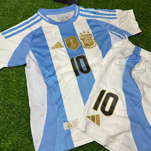 Picture of Argentina 3 Stars 24/25 Home Messi Signature Edition Kids