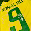 Picture of Brazil 2002 Home Ronaldo Signature Edition