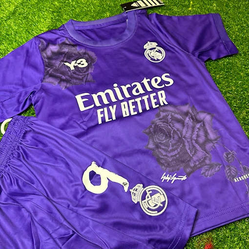 صورة Real Madrid 24/25 Y-3 Mbappe Kids Purple 