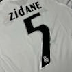 Picture of Real Madrid 05/06 Home Zidane Long - sleeve