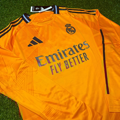 Picture of Real Madrid 24/25 Away Long - sleeve Player Version