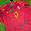 Picture of Portugal 2006 Home Ronaldo Long - Sleeve