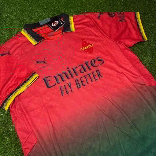 Picture of AC MILAN X OFF-WHITE 2025  Special Edition Red/Green