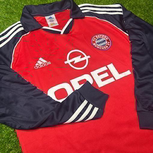 Picture of Bayern Munich 00/01 Home Long - Sleeve