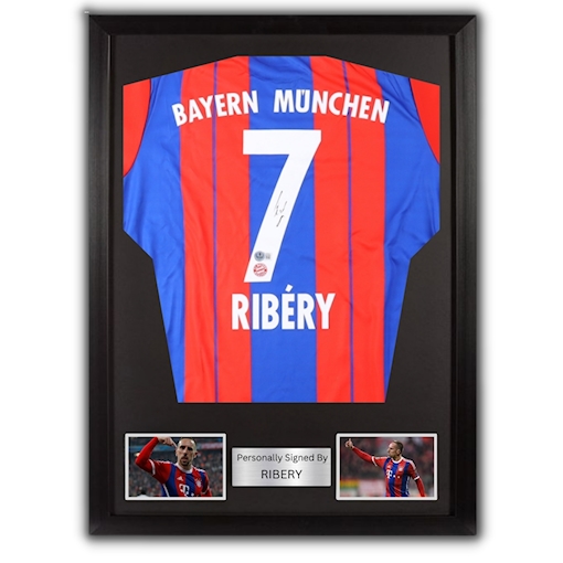 Picture of Ribery signed & framed