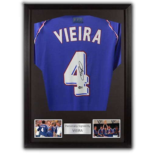 Picture of Vieira signed & framed