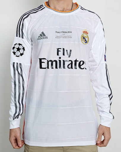 Picture of Real Madrid 13/14 Home Bale Long Sleeve