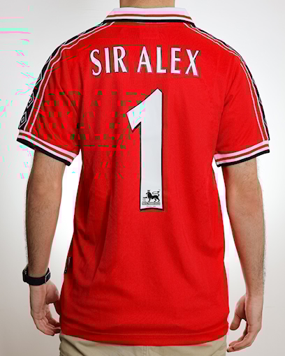 Picture of Manchester United 98/00 Home Sir Alex