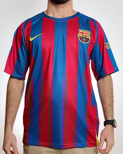 Picture of Barcelona 05/06 Home Final Ronaldinho