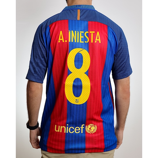 Picture of Barcelona 16/17 Home Iniesta