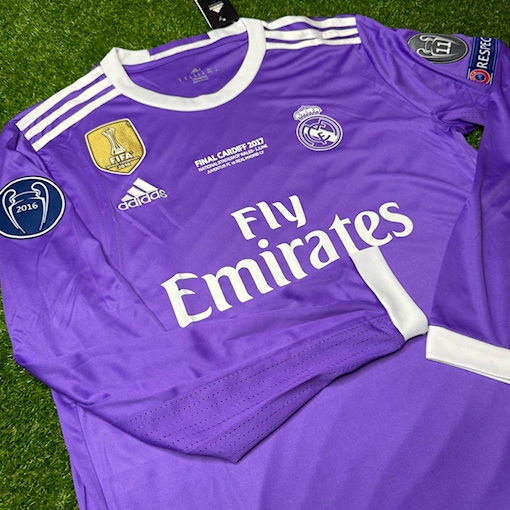 Picture of Real Madrid 16/17 Away Final Long - Sleeve
