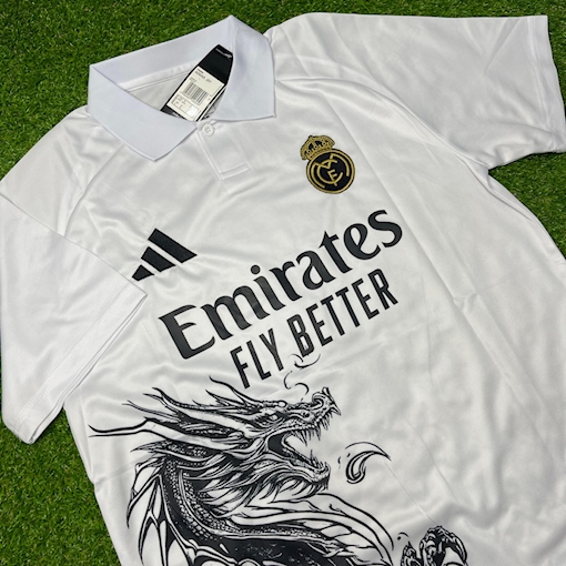 Picture of Real Madrid 2025 Dragon Special Edition Ronaldo White - Polo