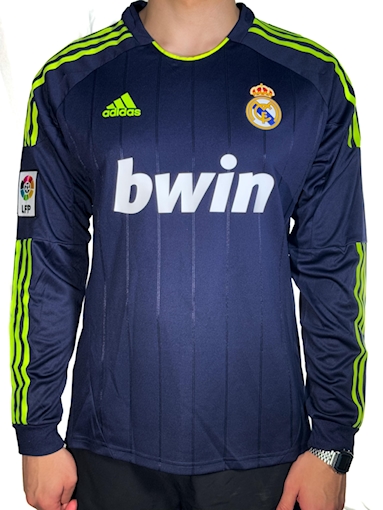 Picture of Real Madrid 12/13 Away Ronaldo Long - Sleeve Player Version