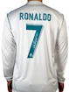 Picture of Real Madrid 17/18 Home Final Ronaldo Signature Long Sleeve