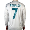 Picture of Real Madrid 17/18 Home Final Ronaldo Signature Long Sleeve