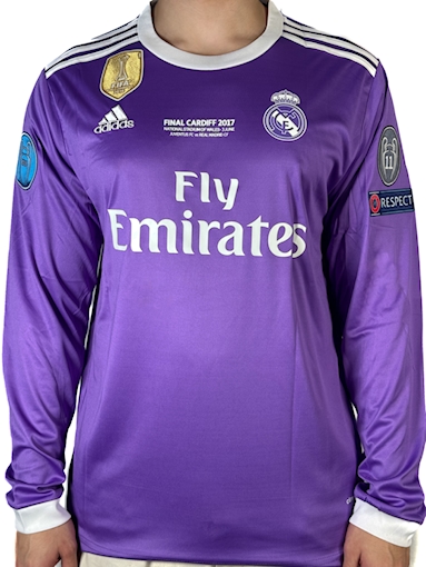 Picture of Real Madrid 16/17 Away Final Long - Sleeve