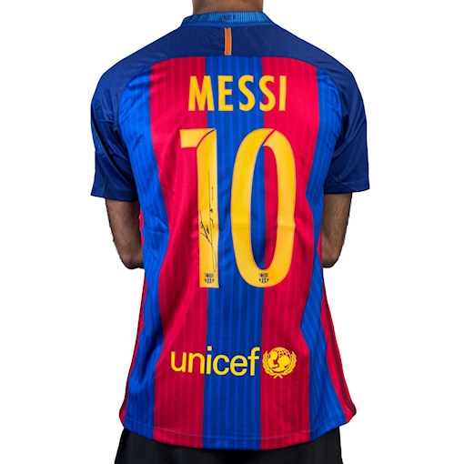 Picture of Barcelona 16/17 Home Messi Signature