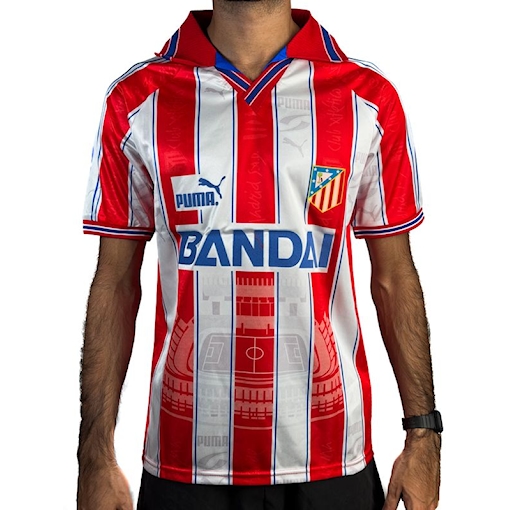Picture of Atletico Madrid 96/97 Home Simeone 