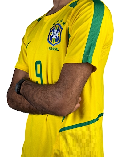 Picture of Brazil 2002 Home Ronaldo