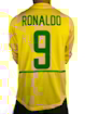 Picture of Brazil 2002 Home Ronaldo Long - Sleeve