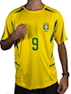 Picture of Brazil 2002 Home Ronaldo Signature Edition
