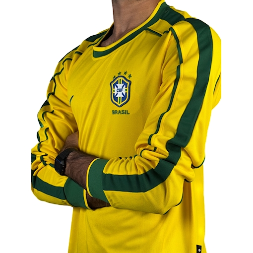 Picture of Brazil 1998 Home Long - Sleeve 