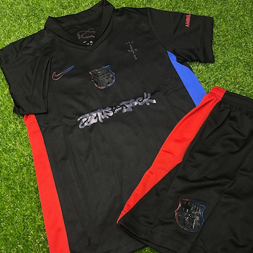 Picture of Barcelona X Travis Scott 24/25 Away Limited Edition Kids 