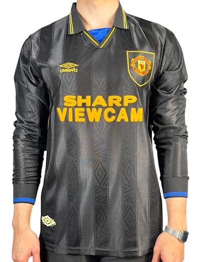 Picture of Manchester United 93/95 Away Long - Sleeve