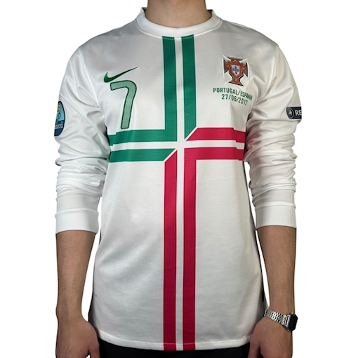 Picture of Portugal 2012 Away Ronaldo Long-sleeve