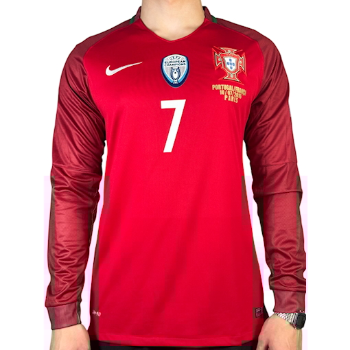 Picture of Portugal 2016 Home Ronaldo Long-Sleeve