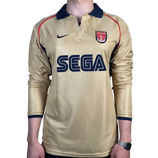 Picture of Arsenal 01/02 Away Henry Long - Sleeve 