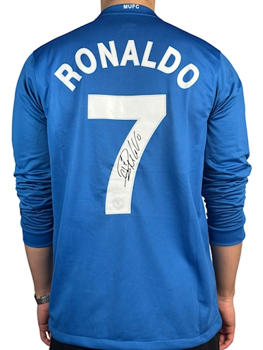 Picture of Manchester United 08/09 Third Ronaldo Signature Edition Long-sleeve 
