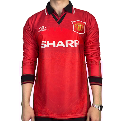 Picture of Manchester United 94/96 Home Long-sleeve