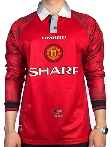 Picture of Manchester United 96/97 Home Cantona Long-sleeve