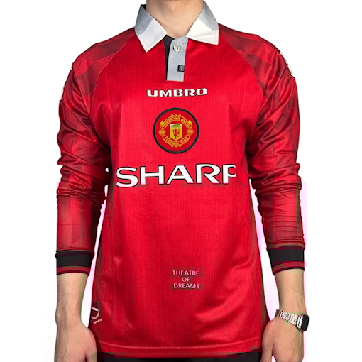 Picture of Manchester United 96/97 Home Cantona Long-sleeve