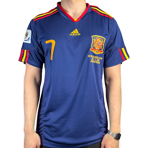 Picture of Spain 10/11 Away David Villa Final