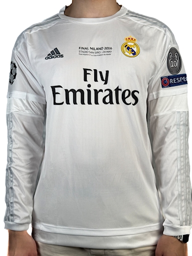 Picture of Real Madrid 15/16 Home Final Ramos Long Sleeve