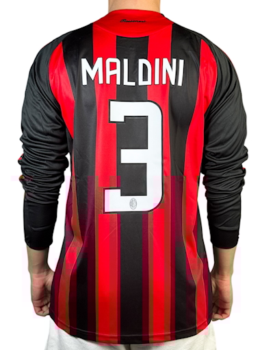 Picture of Ac Milan 08/09 Home Maldini Long-Sleeve