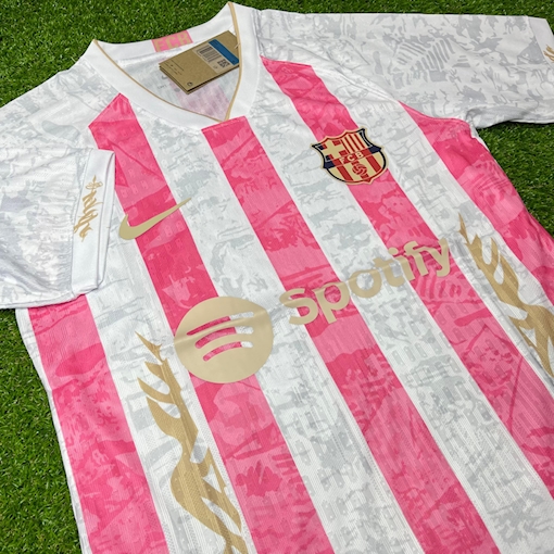 صورة Barcelona 25/26 Limited Edition Pink/White Player Version