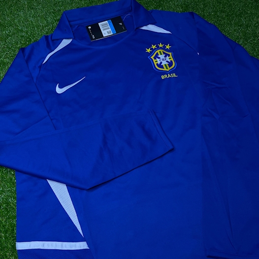Picture of Brazil 2002 Away Long - Sleeve