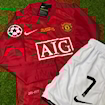 Picture of Manchester United 07/08 Home Ronaldo Kids Long - Sleeve