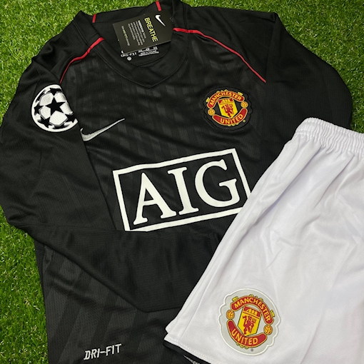 Picture of Manchester United 07/08 Away Ronaldo Kids Long - Sleeve 