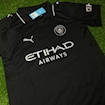 Picture of Manchester City 25/26 Away Haaland Black